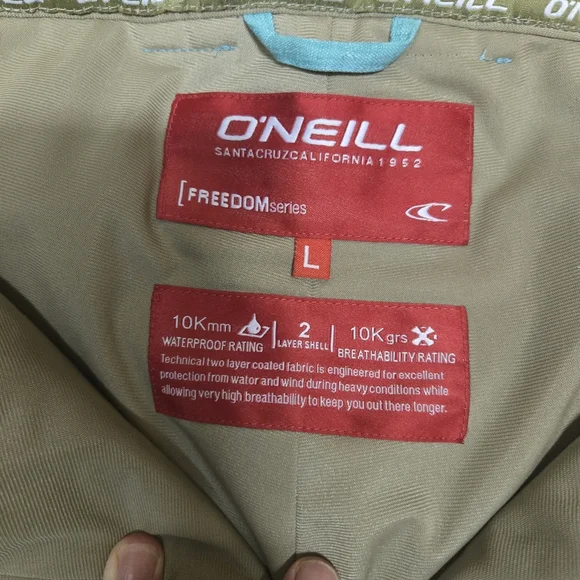 O'Neill- Teal- Snow/Ski Pants- Cargo- Lots of Pockets- Size Large - Picture 7 of 11